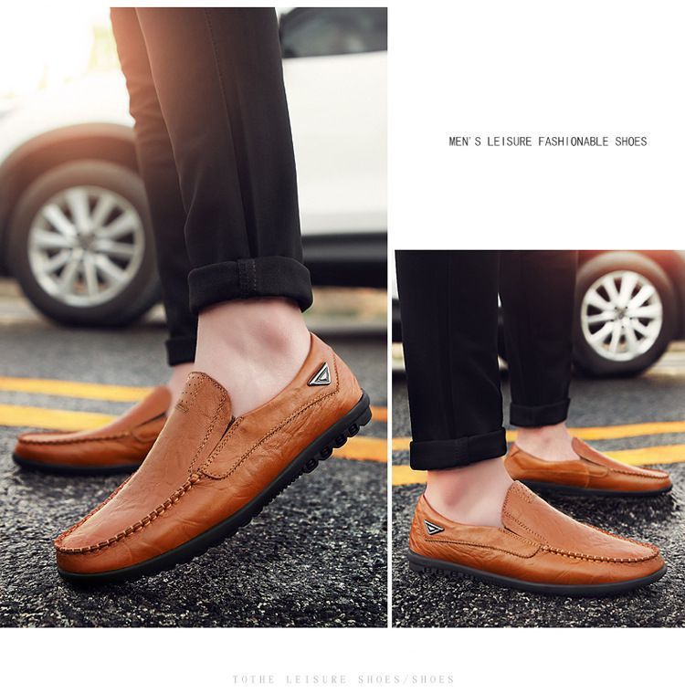 ドライビングシューズ メンズ ビジネスシューズ ローファー スリッポン ローカット モカシン カジュアル デッキシューズ カジュアルシューズ nuorui 05