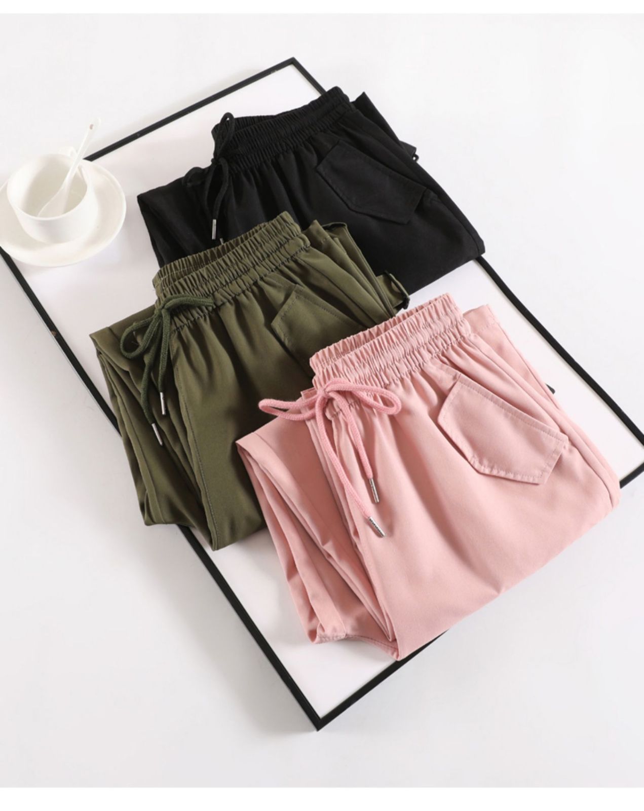 ロングパンツ ゆったり