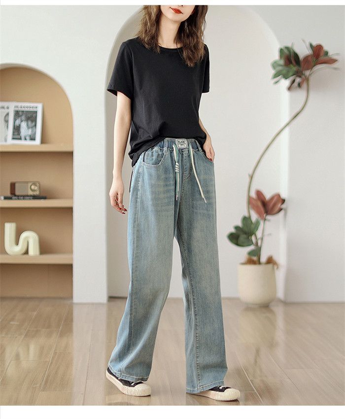 ストレートワイドパンツ