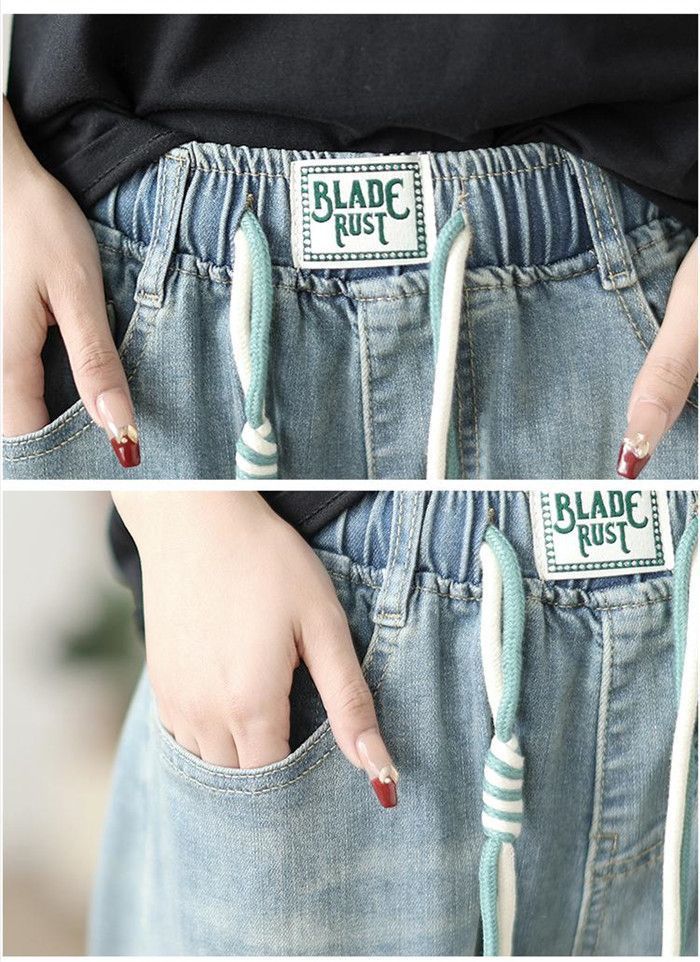  デニムパンツ 夏 レディース デニムワイドパンツ 大きいサイズ ゆったり ジーンズ ストレートワイドパンツ 柔らか ボトムス ジーパン 美脚 春夏秋 カジュアル ウエストゴム 体型カバー 着回し 大人可愛い xtian 01 ストレートデニム デニム ジーンズ