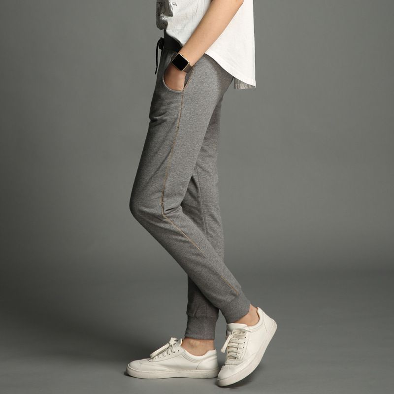 スウェットパンツ レディース テーパードパンツ ジョガーパンツ 楽ちん きれいめ かっこいい スリム 美脚 細見え おしゃれ 無地スエット ライン ヨガ パンツ 女性 長ズボン スポーツ ウォーキング ルーム ウェア 部屋着 大人 feibai 02