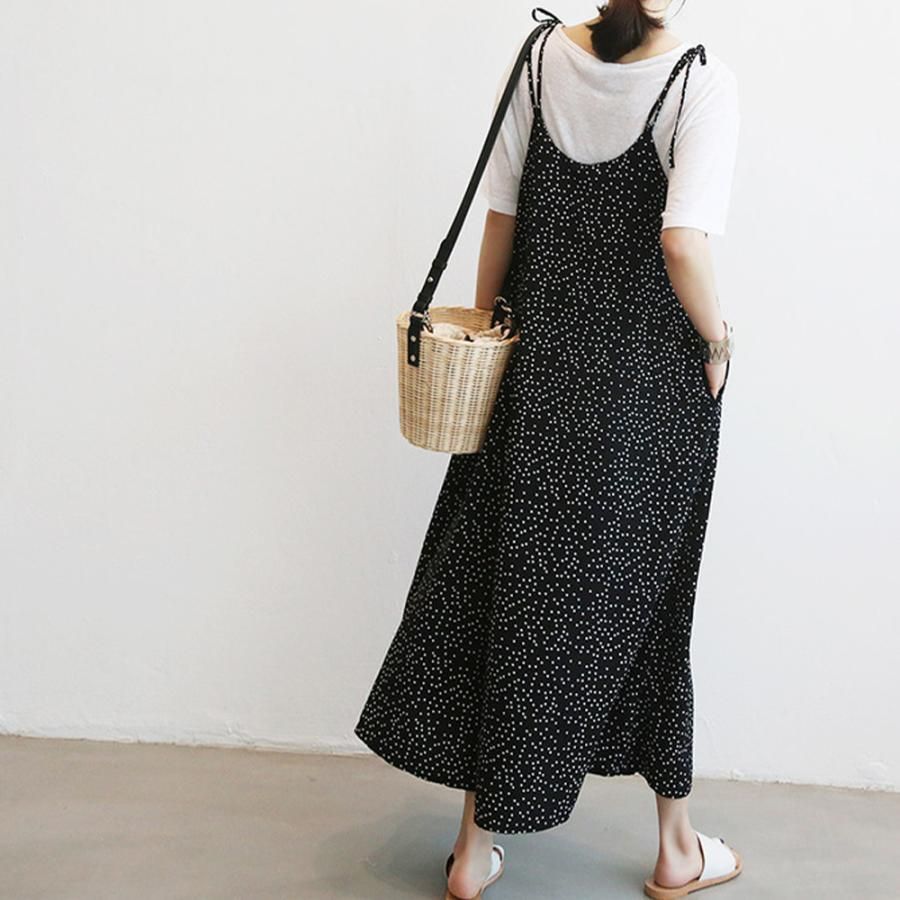 重ね着 ガウチョパンツ