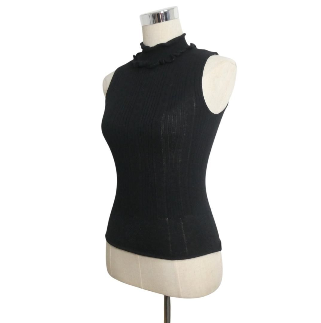 美品 CHANEL シャネル サイズ38 06A P29636 カシミヤ100％ カメリア