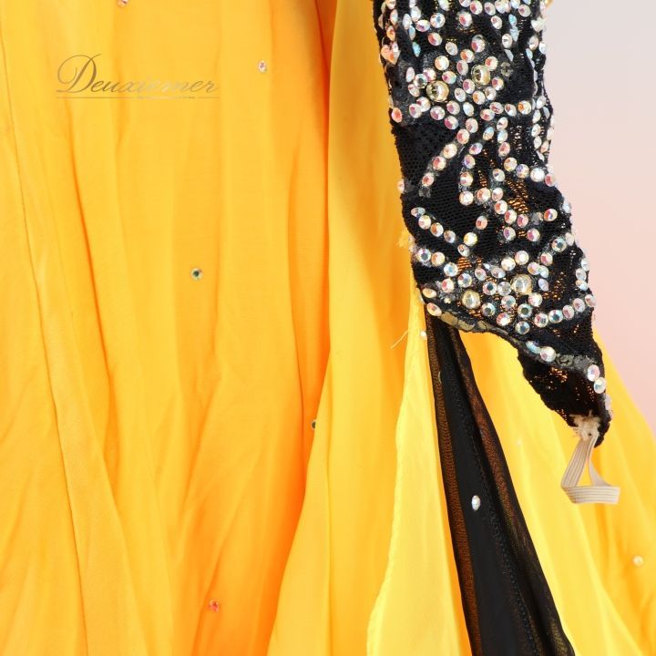 社交ダンス 衣装 スタンダードドレス ドレス ワンピース フロート