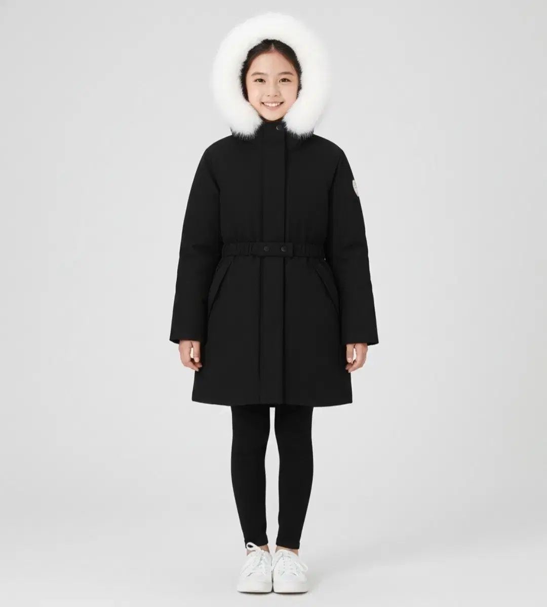 NEPA キッズ ミッド ダウン アウター フード ダウンジャケット ロング丈 150