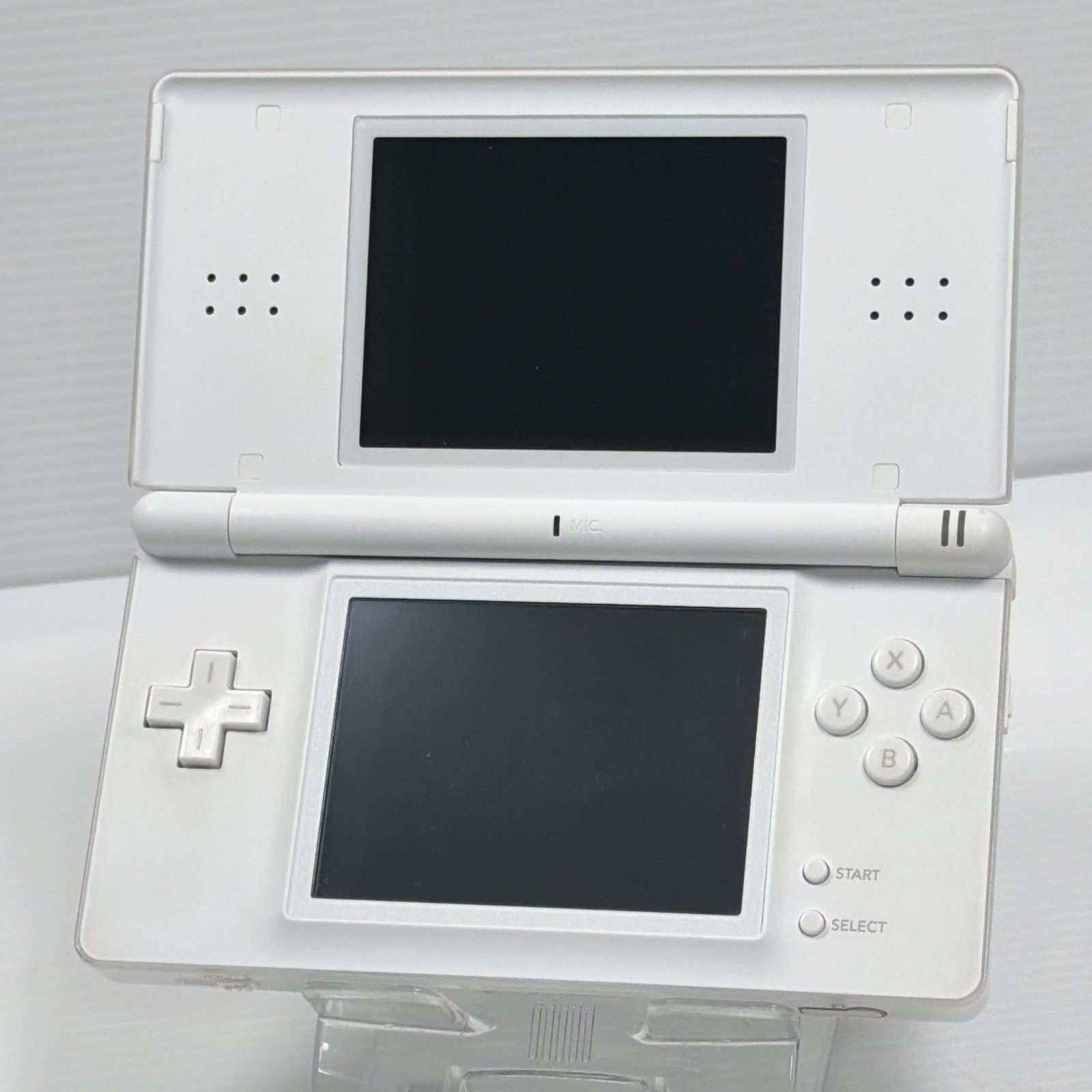 ニンテンドー DS Lite クリスタルホワイト 外装美品 遊べるセット 動作