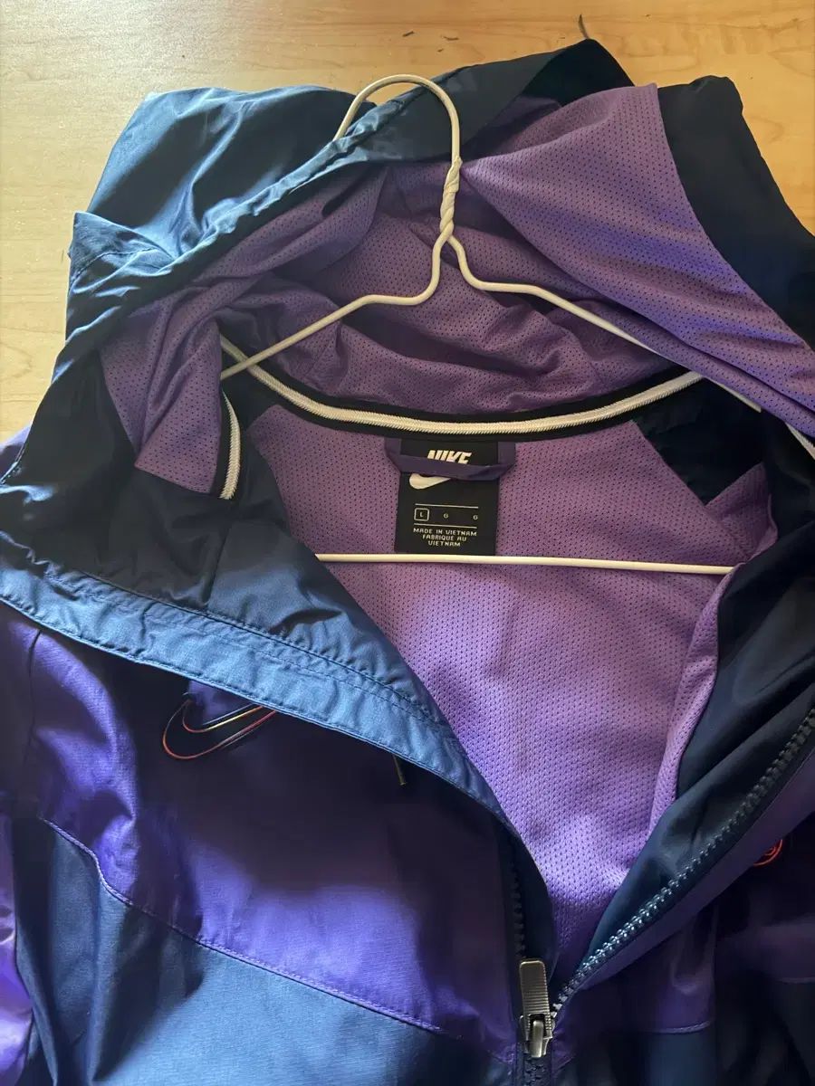 NIKE トッテナム ホットスパー ウィンドブレーカー ジャケット PURPLE パープル 海外L