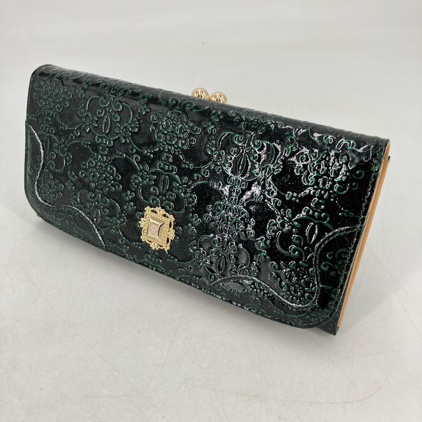 ANNA SUI アナスイ 長財布 316901 グリーン 124