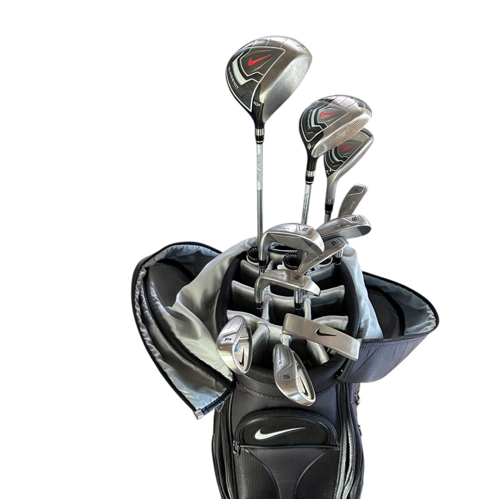NIKE ナイキ スリングショット メンズクラブセット 11本 ゴルフバッグ