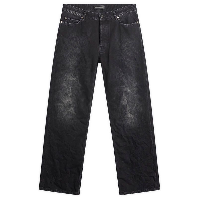 BALENCIAGA バレンシアガ ブラックデニム フレアジーンズ 30インチ