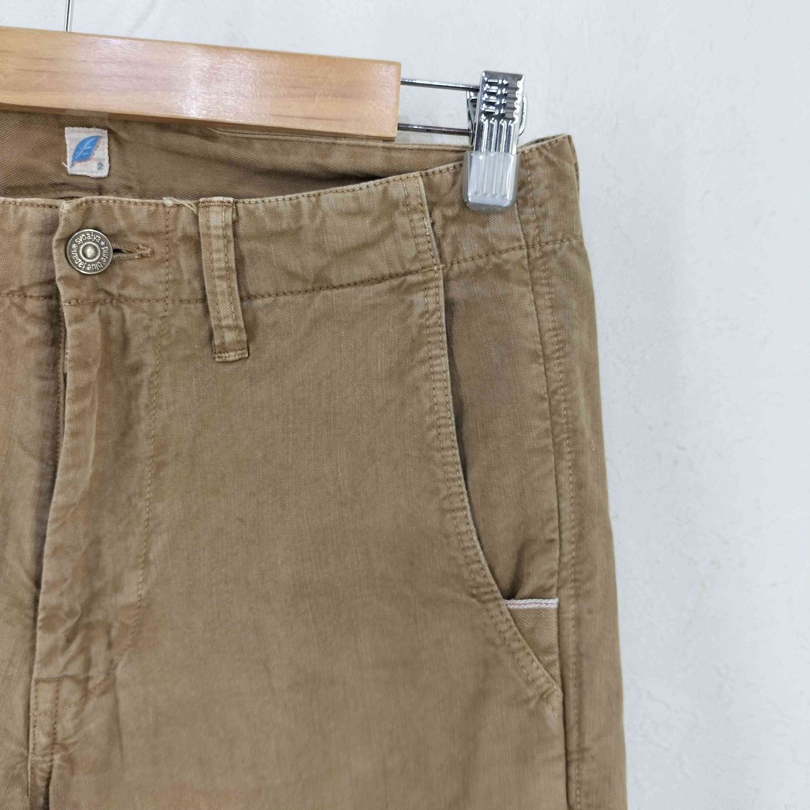 ユーズドフルギ USED古着 pure blue japan シンチバック ワークパンツ