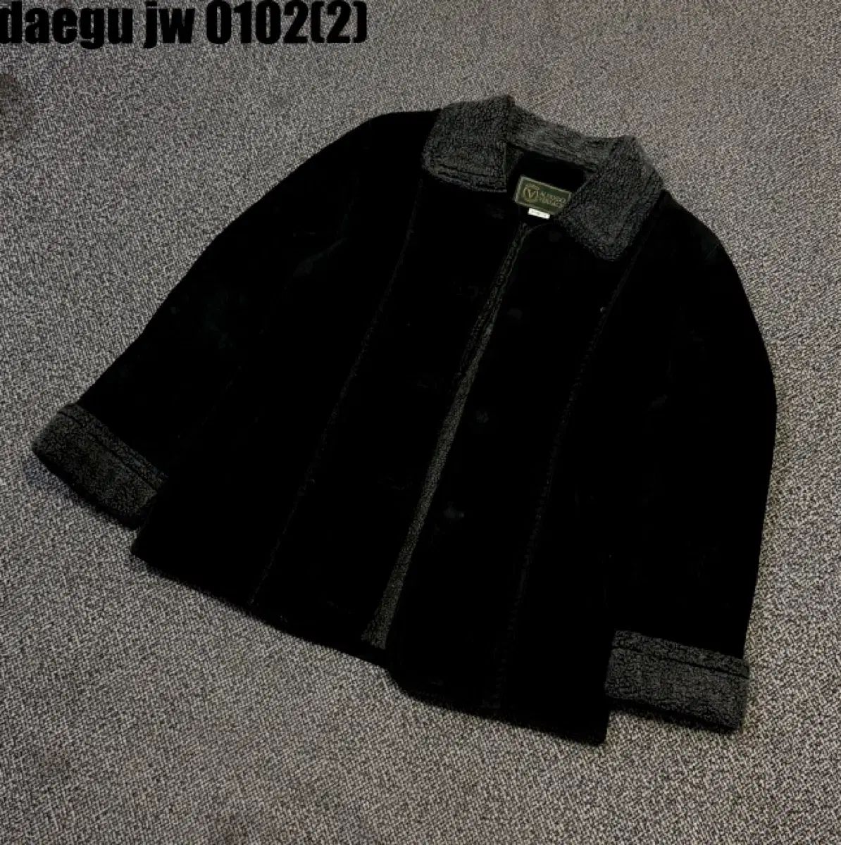 ヴェルサーチェ スウェード ジャケット S