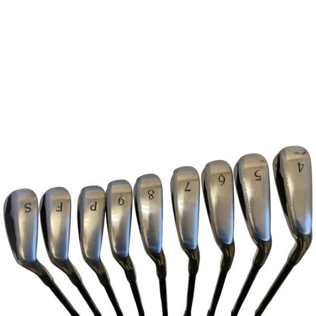 中古】 ミズノ JPX E600 Ti-FACE 9S アイアンセット IR QUAD JPX E600