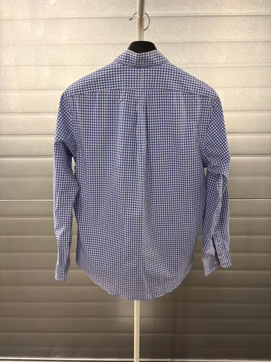 るん**　美品❤️RALPH LAUREN スリムフィット チェック シャツ Ralph Lauren ラルフローレン ギンガム CHECK スリムフィット シャツ L