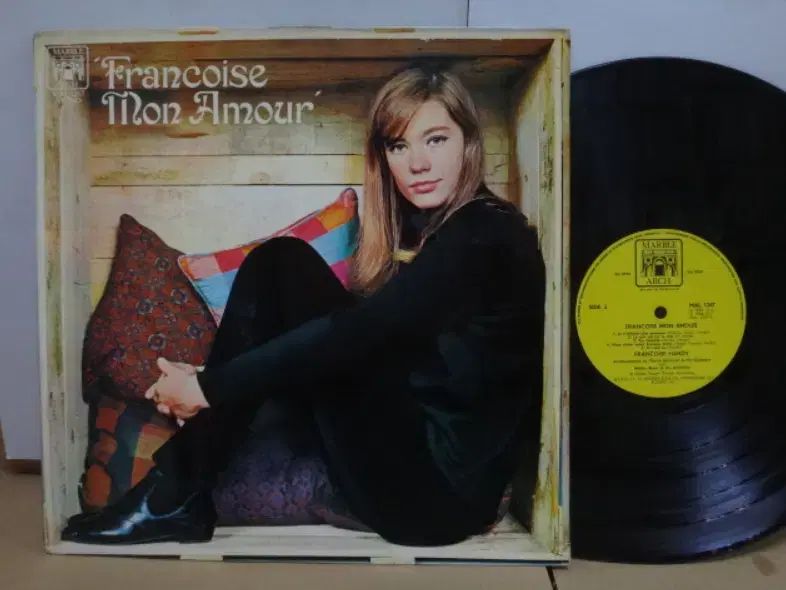 UK LP Francoise Hardy ー 1970 年 早い