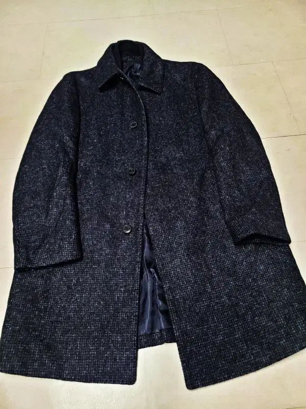 DAKS アルパカウール メンズ チェックコート ポール1265