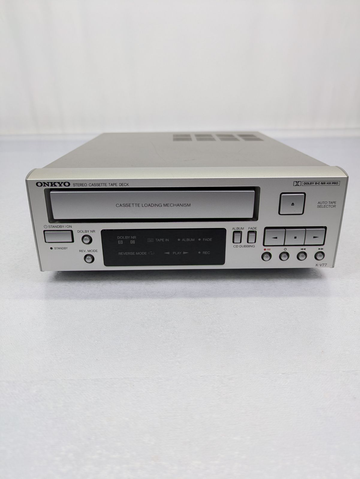 動作確認済み】ONKYO・オンキヨー・FR-V77・K-V77・チューナーアンプ