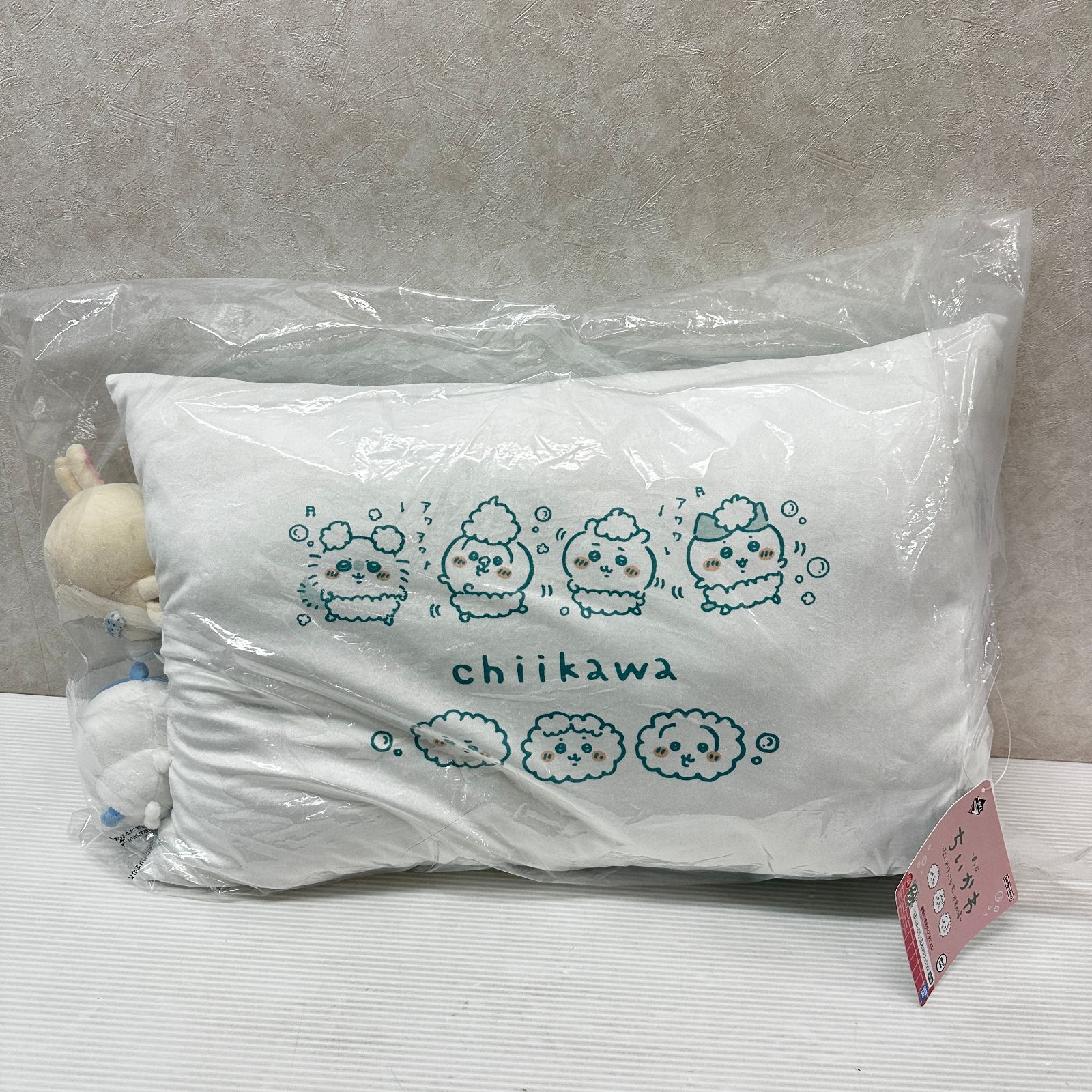 一番くじ ちいかわ ラストワン賞 一緒にほっこり 湯あがりクッション