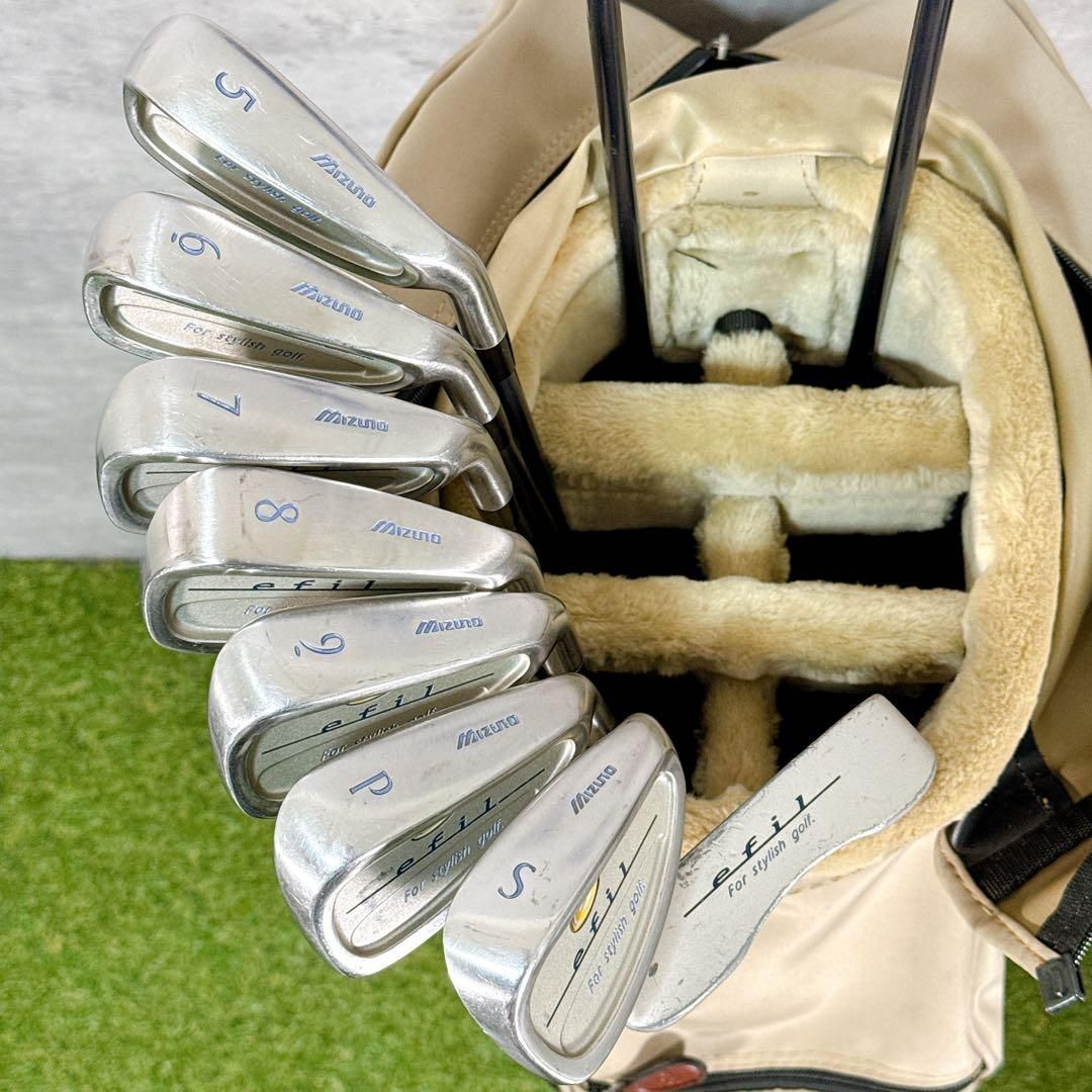 ゴルフクラブセット レディース Mizuno ミズノ efil エフィル フル