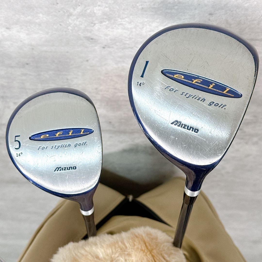 ゴルフクラブセット レディース Mizuno ミズノ efil エフィル フル