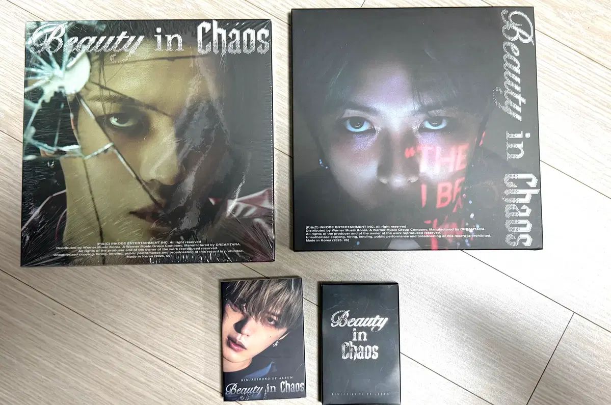 キム・ジェジュン(KIM JAEJOONG) Beauty in Chaos 4 種 アルバム 出品