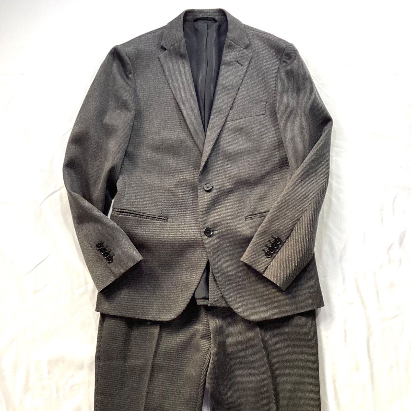 JOSEPH HOMME ジョセフオム スーツ グレー ポリエステル 上下サイズ