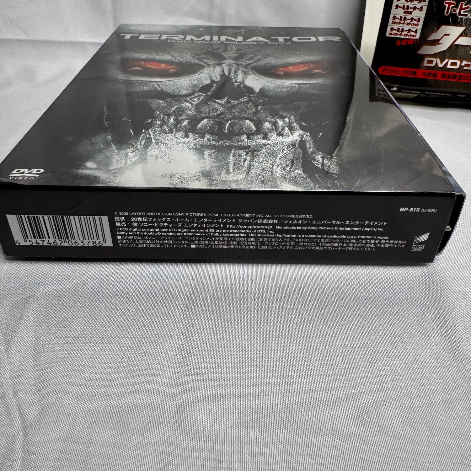 ターミネーター クアドリロジーBOX DVD 4枚組 全4作セット T1 T2 T3 T4