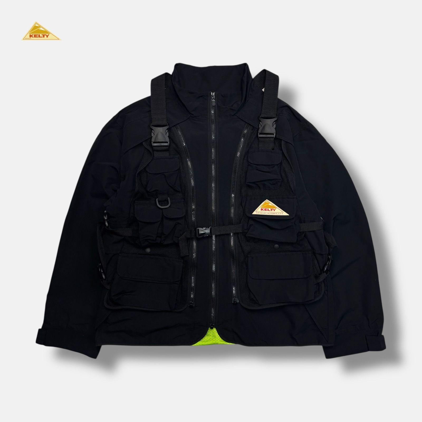 KELTY ナイロンジャケット 3WAY アウトドア ブラック L - メルカリ