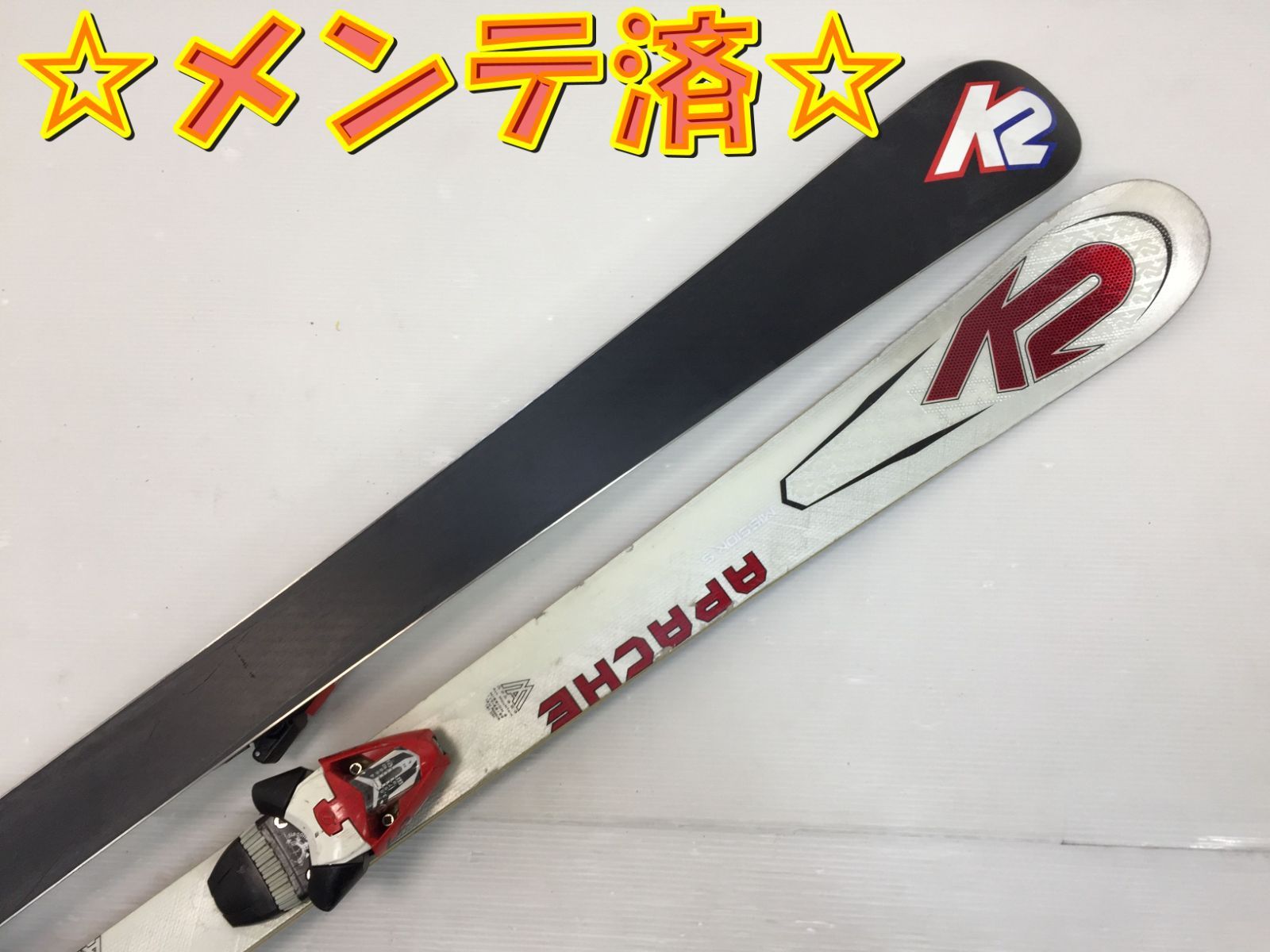 ◆ スキー K2 APACHE MISSION S 161 カービングスキー ◇メンテ済◇ スキー K2 APACHE MISSION S 161 cm + TYROLIA LD 12 ski