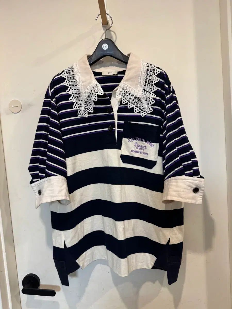 O 2 nd レイ KARA ストライプ 半袖T