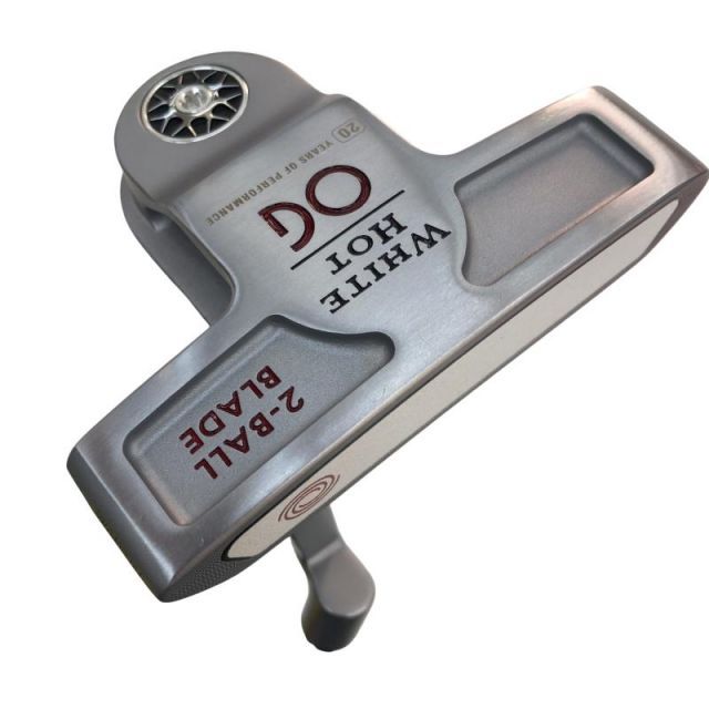中古】 オデッセイ WHITE HOT OG 2-BALL BLADE 34インチ パター PT