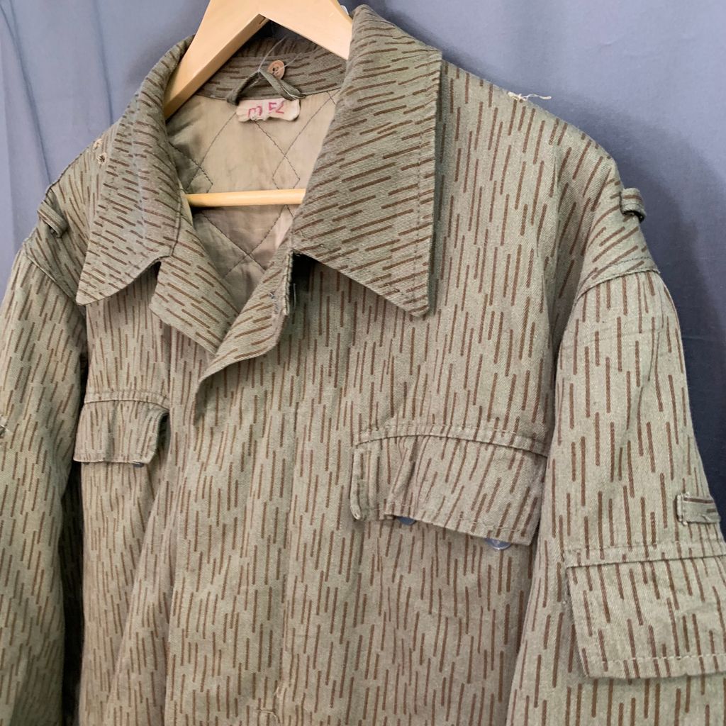 旧東ドイツ軍 NVA M56 レインドロップカモ フィールドジャケット No 