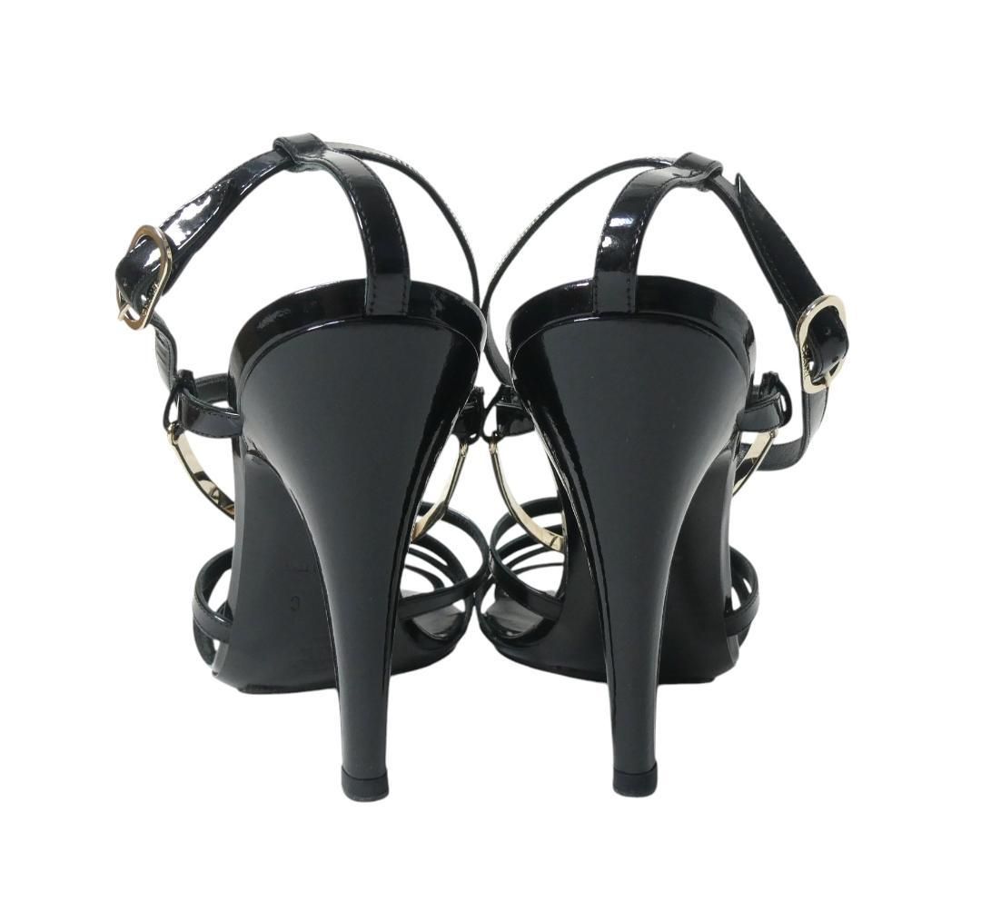 極美品 CHANEL シャネル サイズ37C 約24㎝ ココマーク エナメル