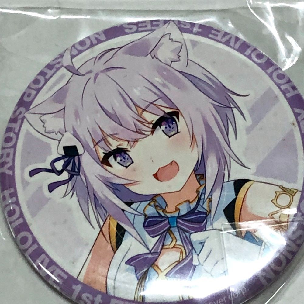 27 猫又おかゆ 缶バッジ ノンストップ ストーリー ホロライブ ●