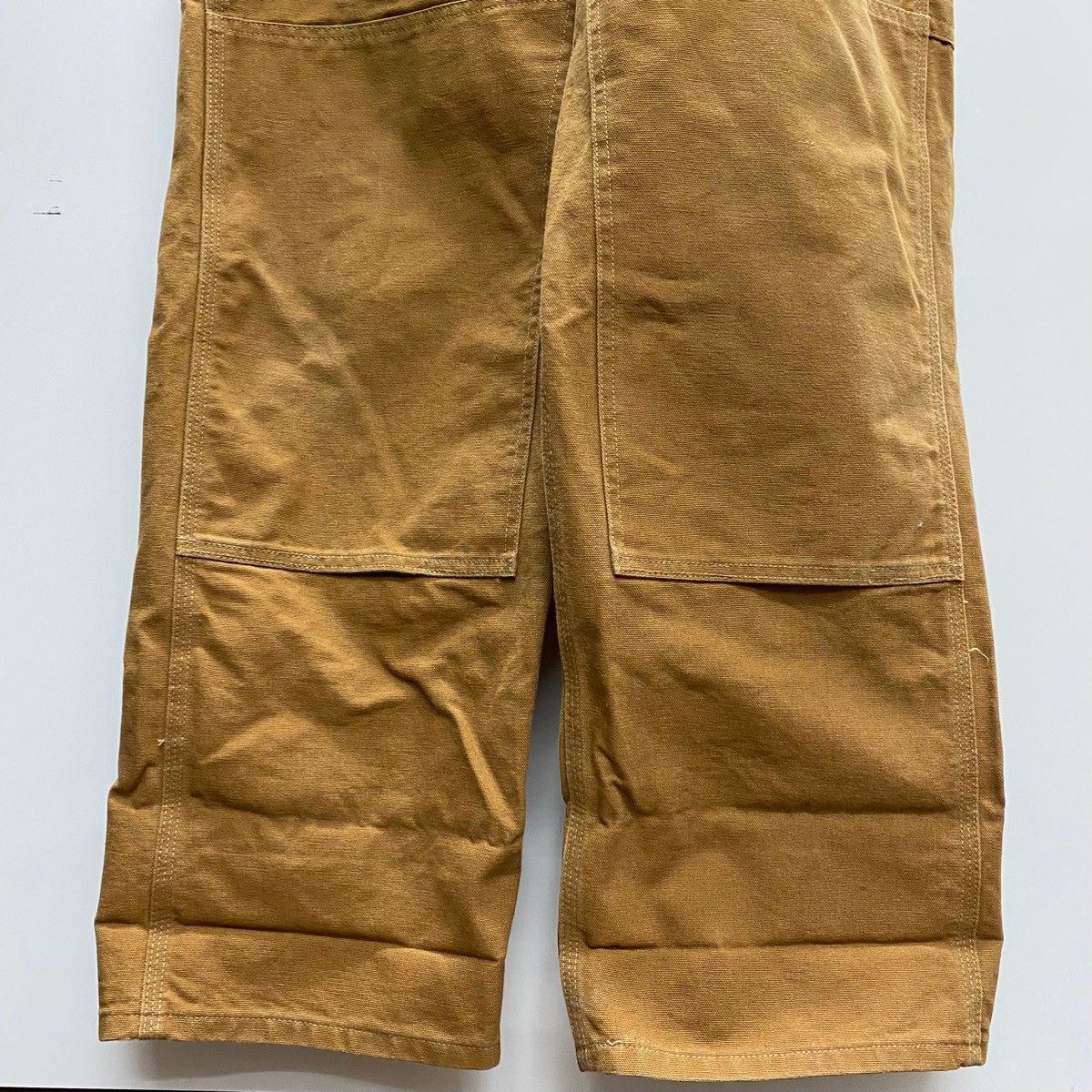 carhartt カーハート USA製　オーバーオール　ダブルニー　ブラウン 楽天市場】Carhartt カーハート R01 BRN USA製 ダブルニー