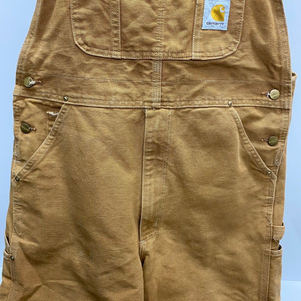 カーハート Carhartt 12年製 ダブルニー USA製 つなぎ・オーバーオール