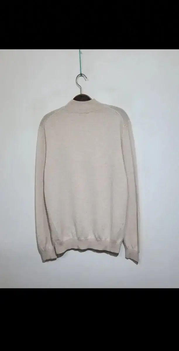 モックネック カシミアニット