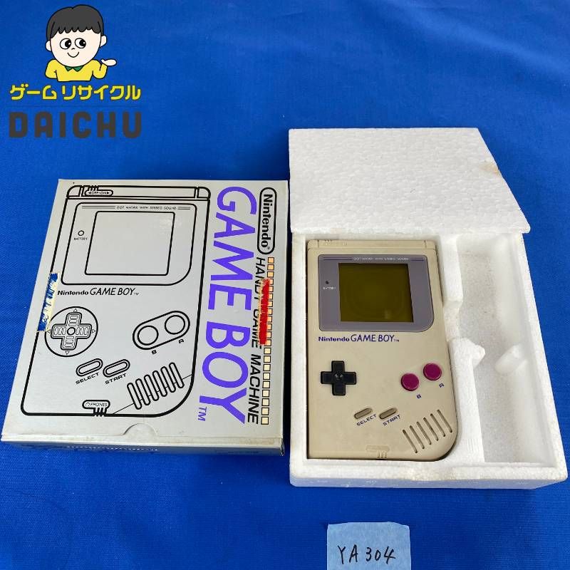 ◇YA304 Nintendo GAMEBOY 本体 初代 ※画面焼けあり 箱あり セット