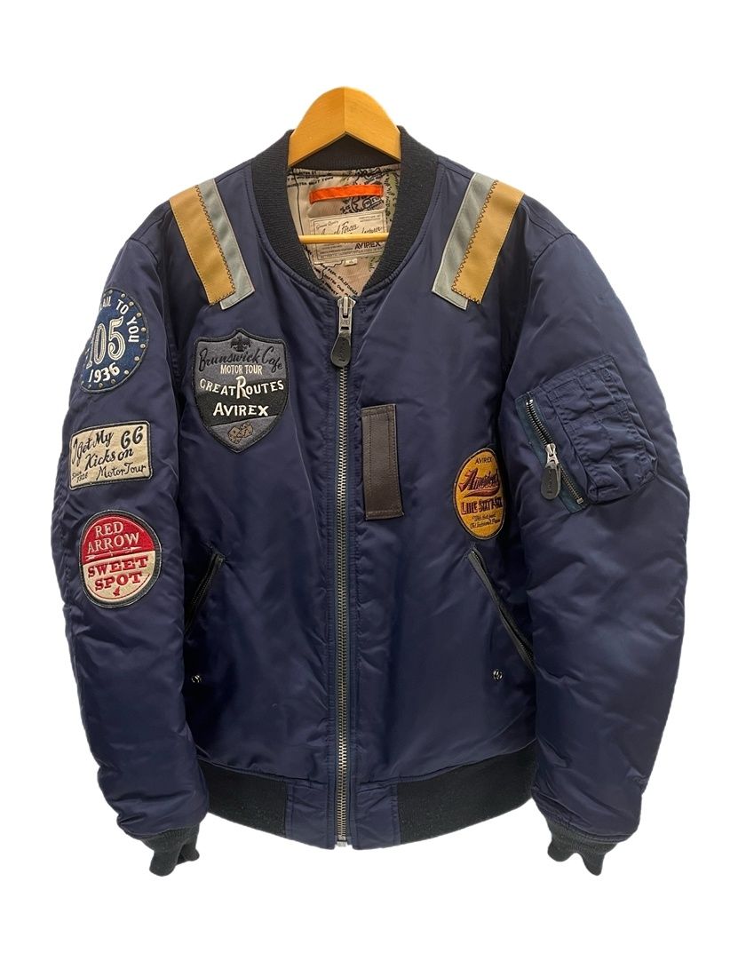 アヴィレックス AVIREX WAPPEN MODIFIED ワッペンモディファイド MA-1