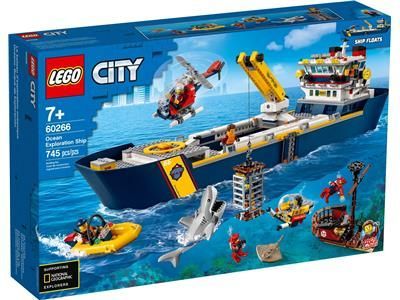 LEGO レゴ 60266 シティ 海の探検隊 海底探査船 品