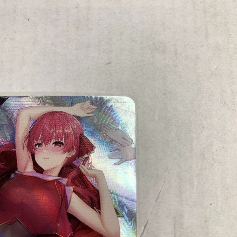 中古美品】 宝鐘マリン(パラレル)(エラッタ前) OUR hBP02-003 ホロカ