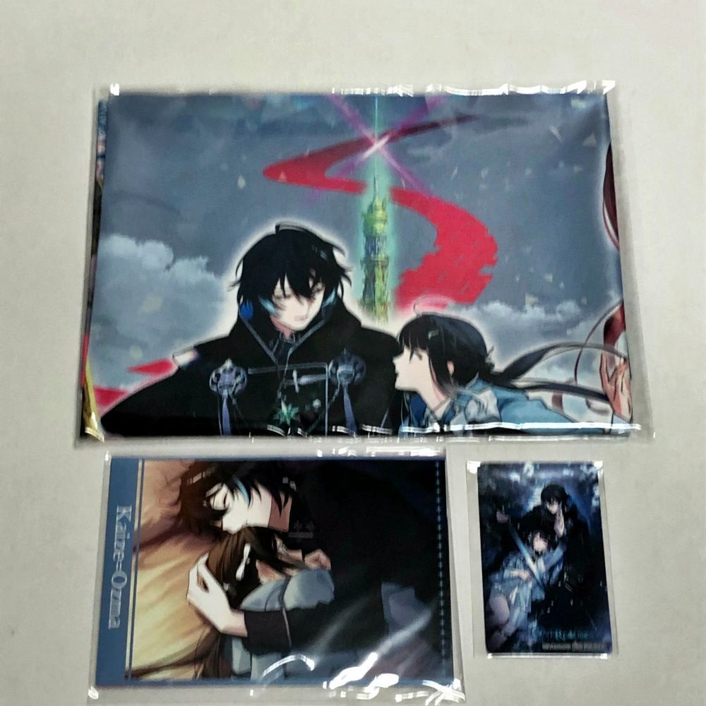 OVER REQUIEMZ 特典 GAME CITY ポストカード10枚セット 33. 【未開封】OVER REQUIEMZ GAMECITY 豪華セット(欠品有) / 布