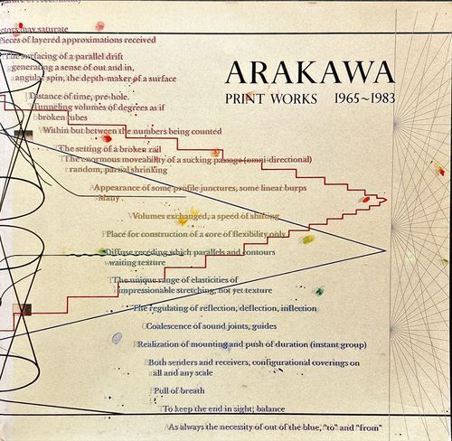 荒川修作版画作品集 Arakawa Print Works 1965-1983#FB250233 - メルカリ