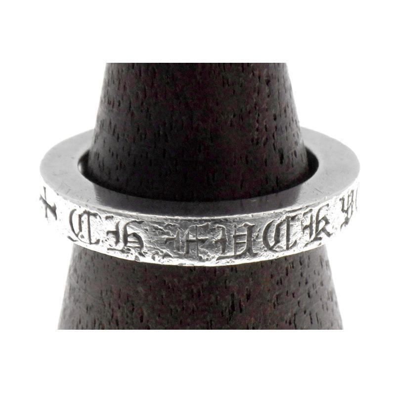 クロムハーツ CHROME HEARTS 3 mm SPACER FUCK YOU スペーサー ファックユー シルバー リング 44271