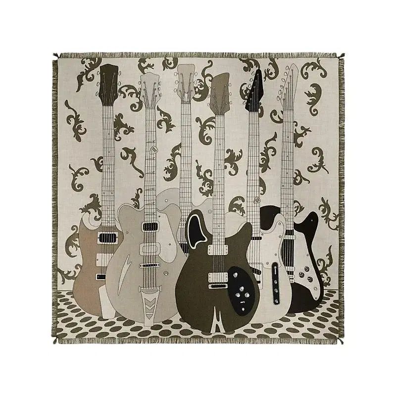 エルメス On Air フリンジ メンズ スカーフ 65 02