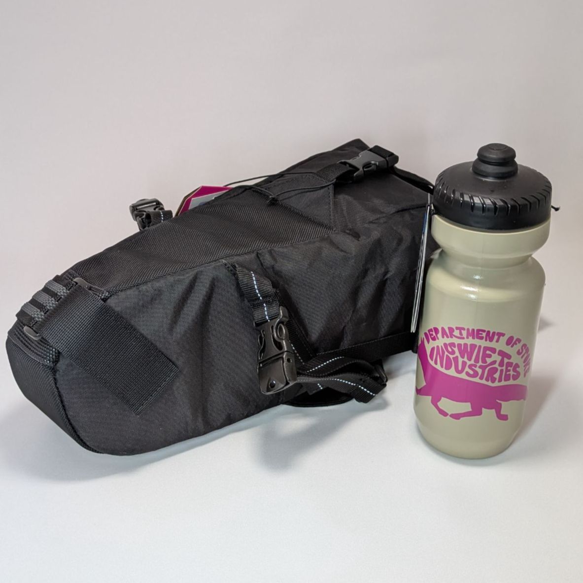 ♥ セット SWIFT INDUSTRIES Olliepack Seat Bag black Stoke Water Bottle