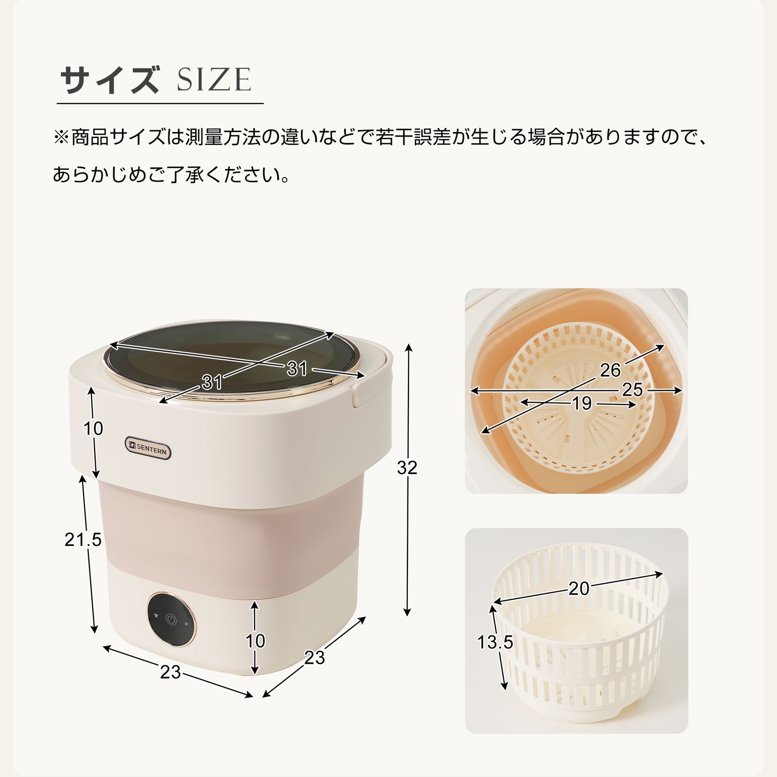 折りたたみベッド 「新入荷」全新品 【3台】小型洗濯機 折り畳み洗濯機 