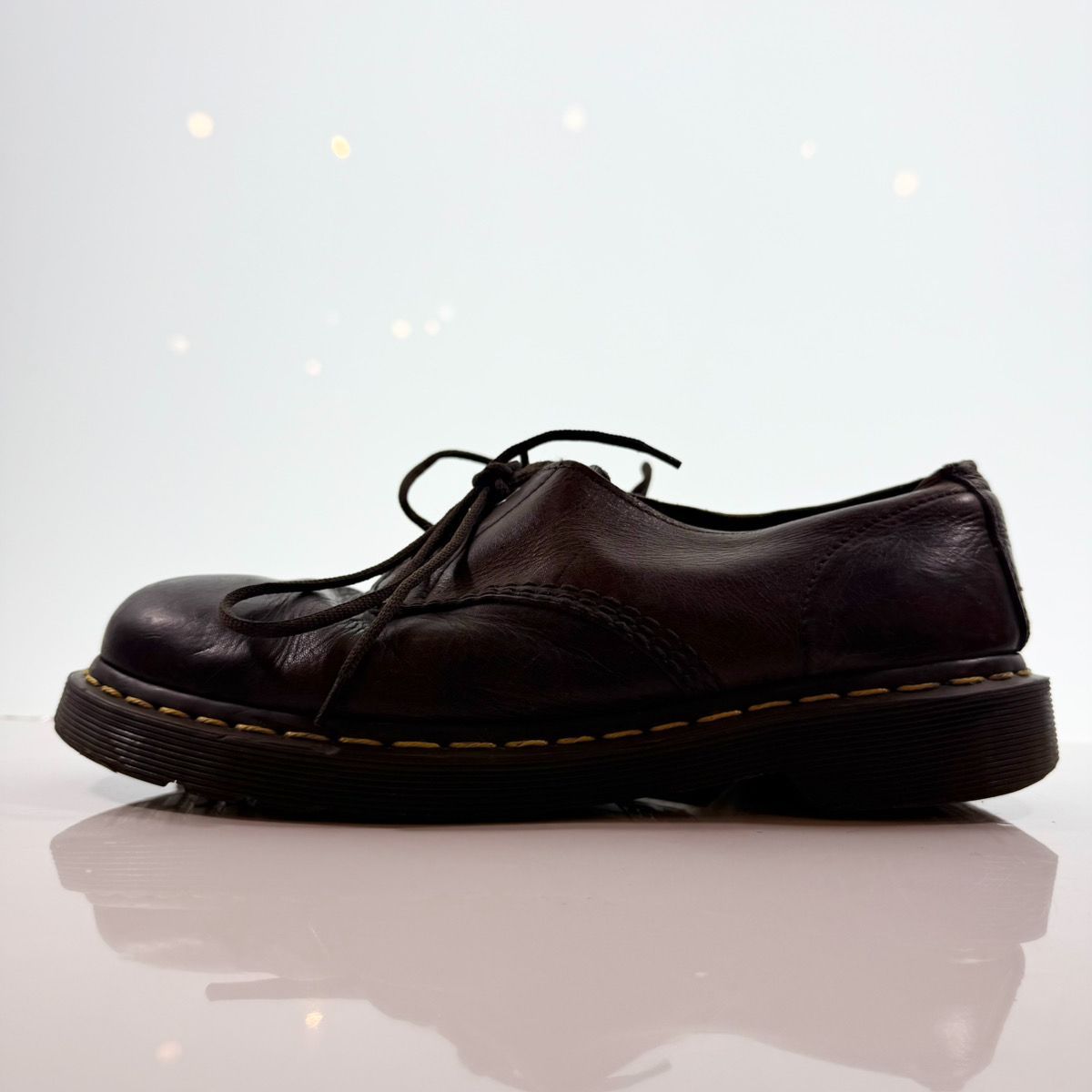 ドクターマーチン Dr.Martens 4ホールシューズ 英国製 ブラウン S-337 