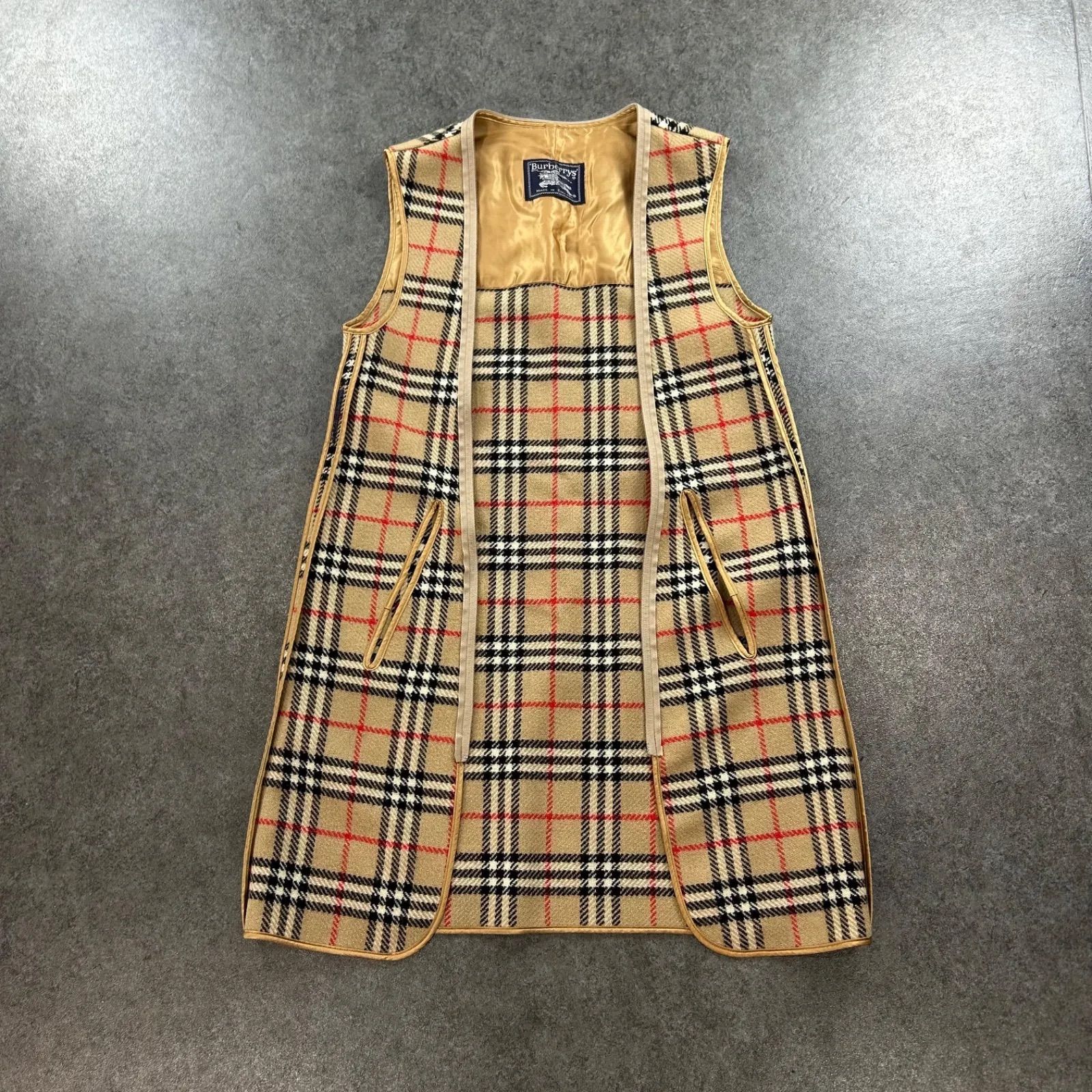 希少✨Burberrys バーバリー スクエア型 90s ヴィンテージ ゴールド 英国製 90s Vintage Old Burberrys' オールド バーバリー ライナー