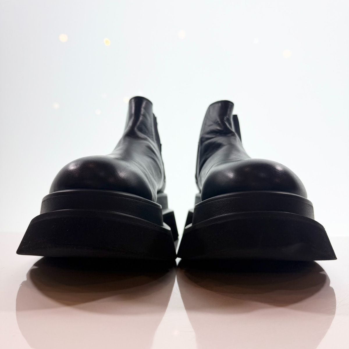 ユナイテッド トウキョウ UNITED TOKYO ダブルソールサイドゴアブーツ ブラック S 336